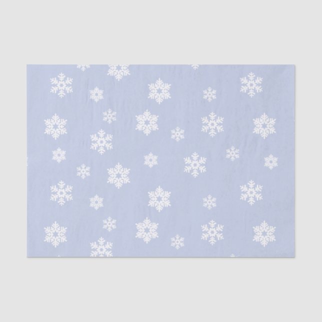 Papier de soie de soie de flocons de neige (Recto)