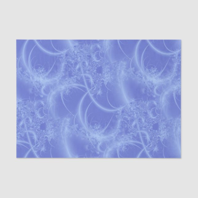 Papier de soie de soie de fractale de glace (Recto)