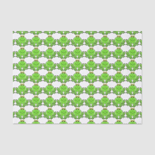 Papier de soie de soie de grenouilles (Recto)