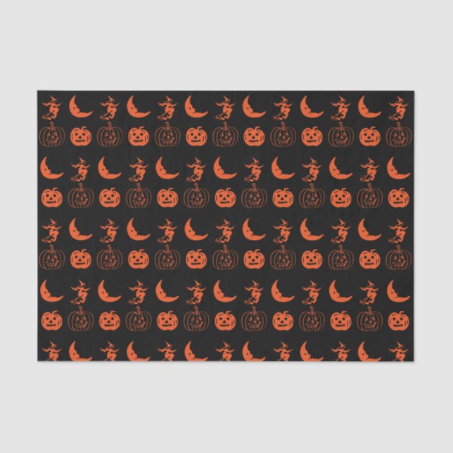 Papier de soie de soie de Halloween (Recto)