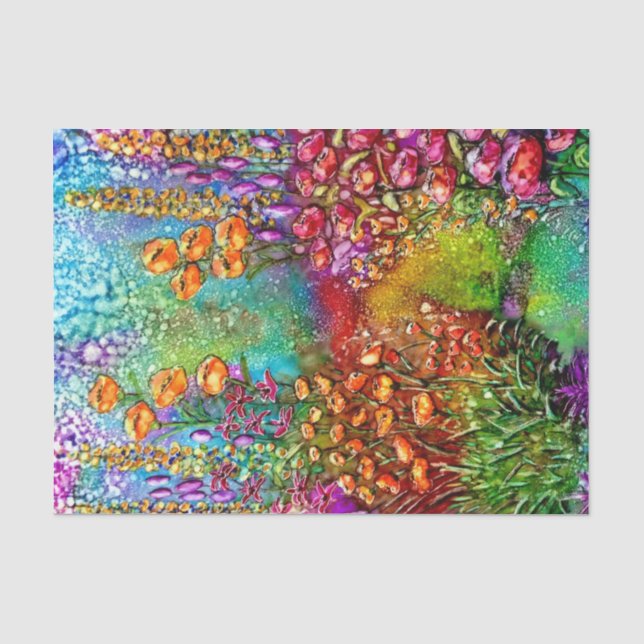 Papier de soie de soie de jardin (Recto)