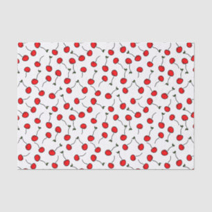 Papier de soie de soie de jubilé de cerises
