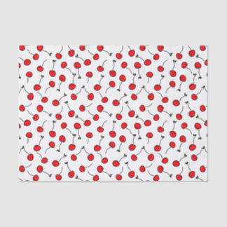 Papier de soie de soie de jubilé de cerises