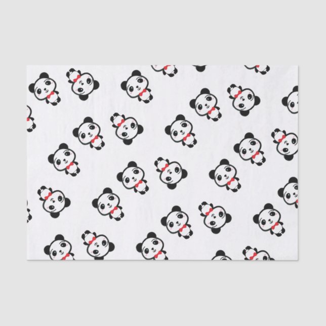 Papier de soie de soie de panda (Recto)