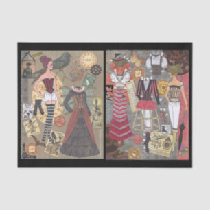 Papier de soie de soie de papier fantaisie d'art