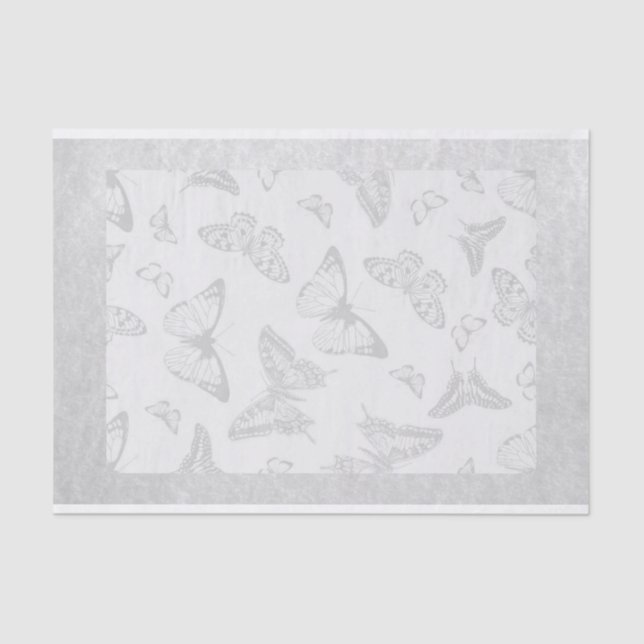 Papier de soie de soie de papillon (Recto)