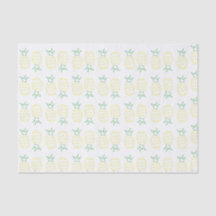 Papier de soie de soie de partie d'ananas