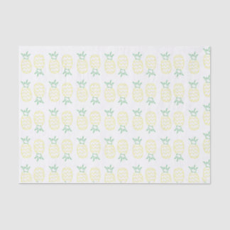 Papier de soie de soie de partie d'ananas