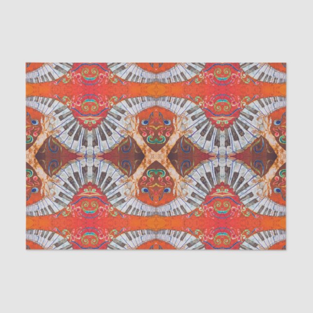 Papier de soie de soie de piano (Recto)