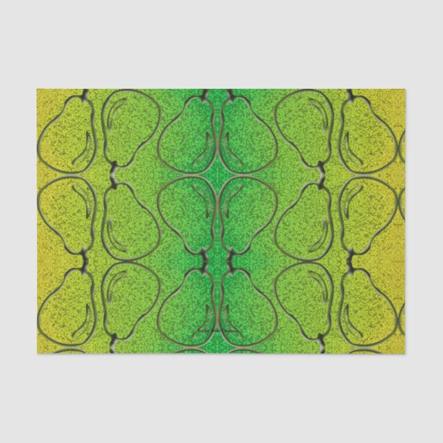 Papier de soie de soie de poire (Recto)