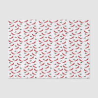 Papier de soie de soie de poivre de piment
