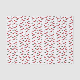 Papier de soie de soie de poivre de piment