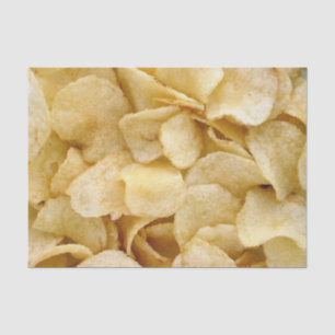 Papier de soie de soie de pommes chips