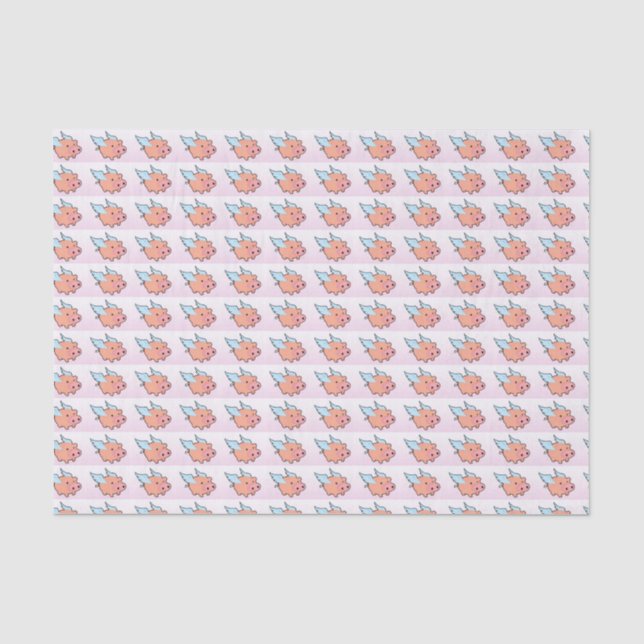 Papier de soie de soie de porc de vol (Recto)