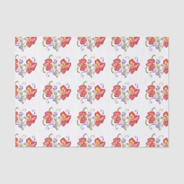 Papier de soie de soie de Rosemal (Recto)