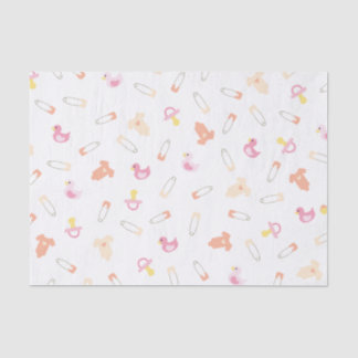 Papier de soie de soie de roses pâles