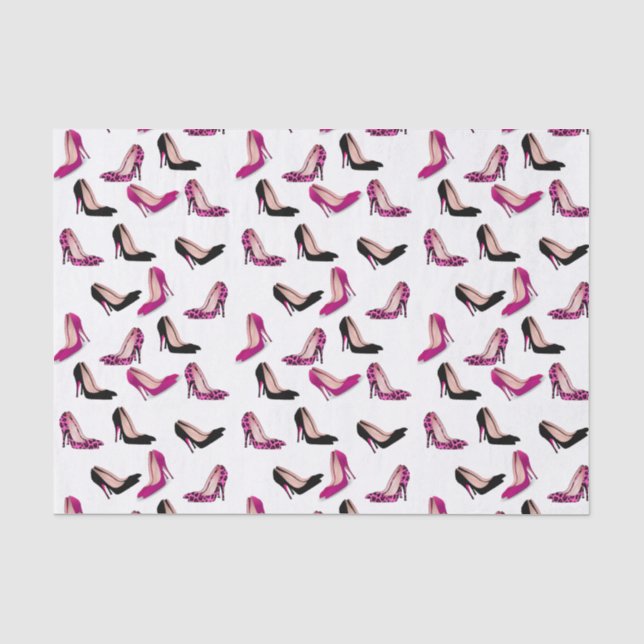 Papier de soie de soie de stylets de mode (Recto)