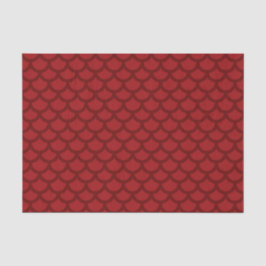 Papier de soie de soie d'échelle de dragon