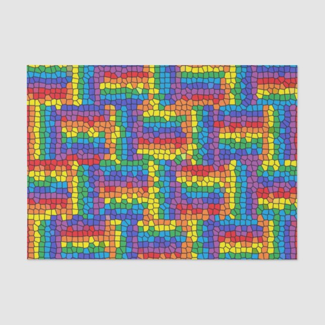 Papier de soie de soie en verre souillé (Recto)