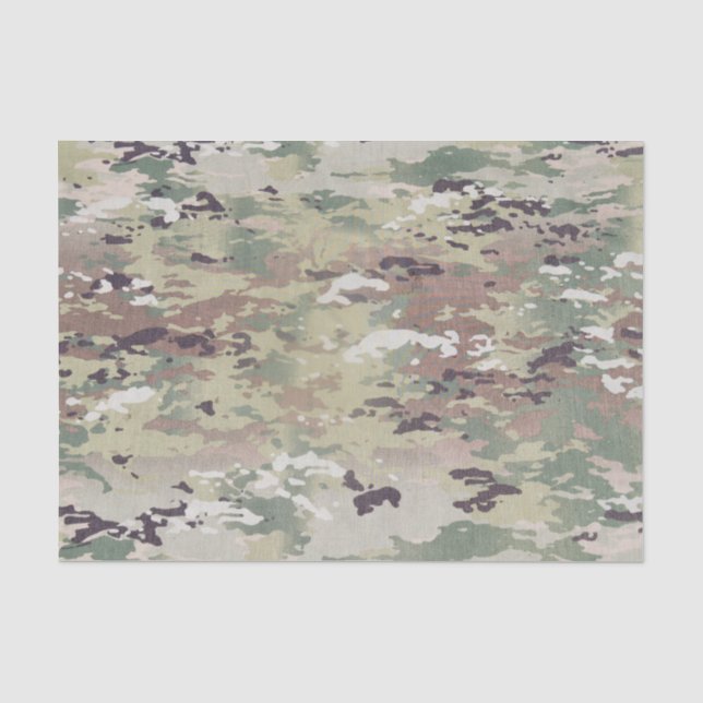 Papier de soie de soie enveloppant l'uniforme (Recto)