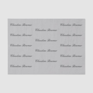 Papier de soie de soie fait sur commande de