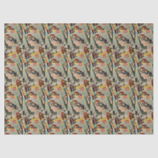 papier de soie de soie gitan de femmes