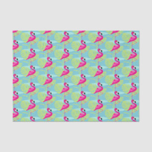Papier de soie de soie graphique d'oiseau