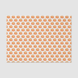 Papier de soie de soie orange d'art d'aquarelle de