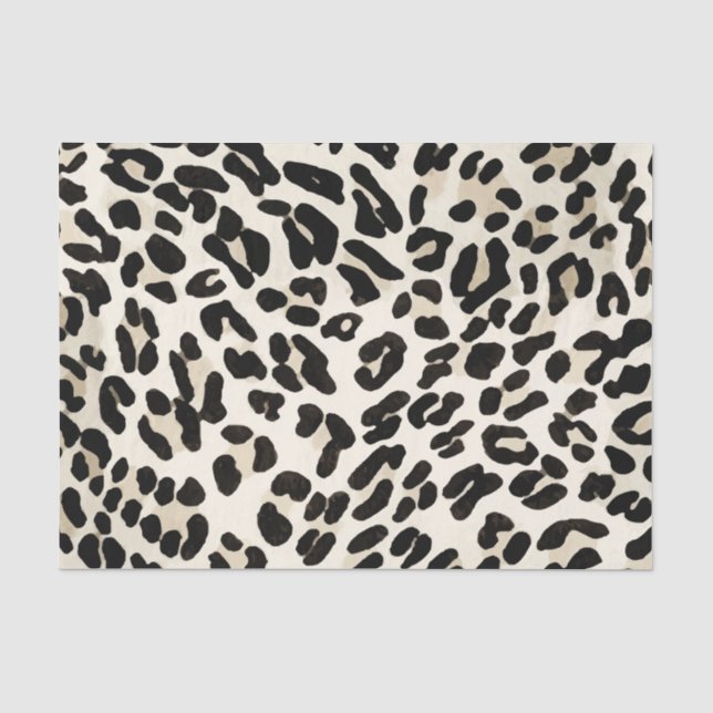 Papier de soie de soie personnalisable d'empreinte (Recto)