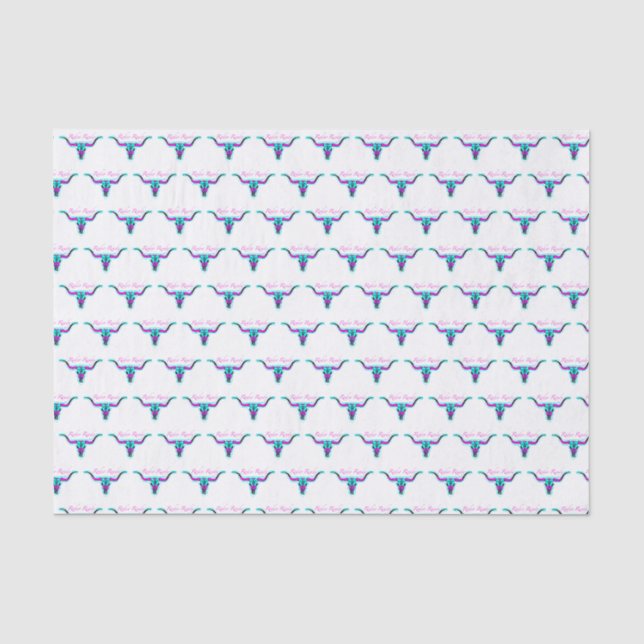 Papier de soie de soie prêt de rodéo (Recto)