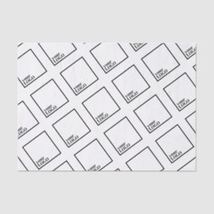 Papier de soie de soie promotionnel fait sur