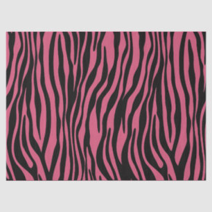 Papier de soie de soie rose à la mode de motif
