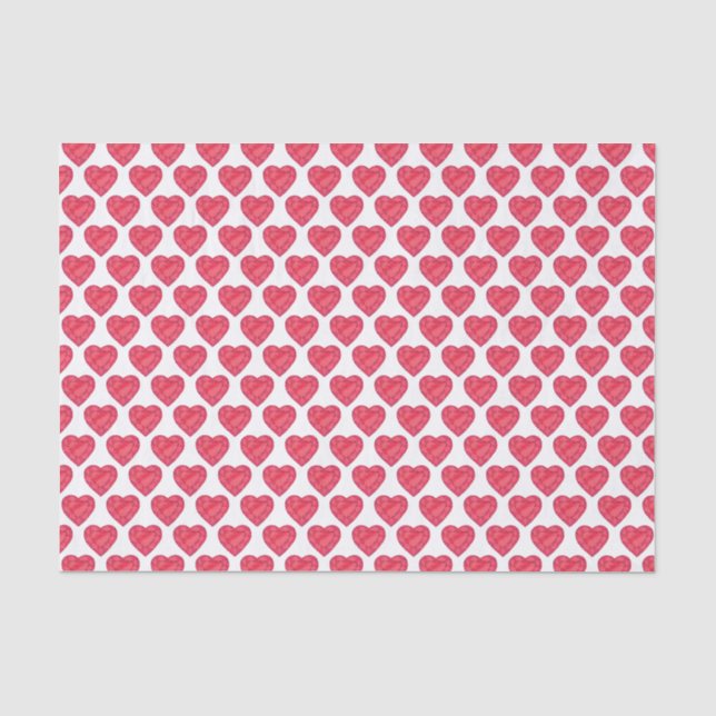 Papier de soie de soie rouge rouge d'art (Recto)