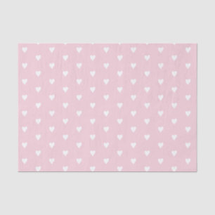 Papier de soie de soie savoureux rose de motif de