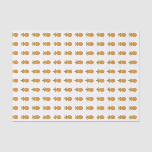 Papier de soie de soie tropical d'ananas (Recto)