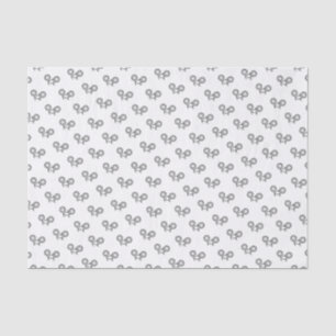 Papier de soie de soie unisexe de motif de