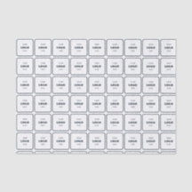 Papier de soie d'emballage d'entreprise ou d'entre