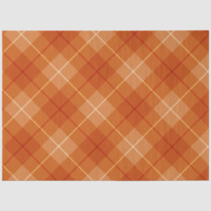 Papier de soie Design 7 de la série Plaid d'Automn