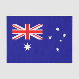 Papier de soie drapeau australien patriotique