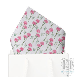 Papier de soie en forme d'oeillet