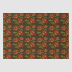 Papier de soie floral du sud-ouest