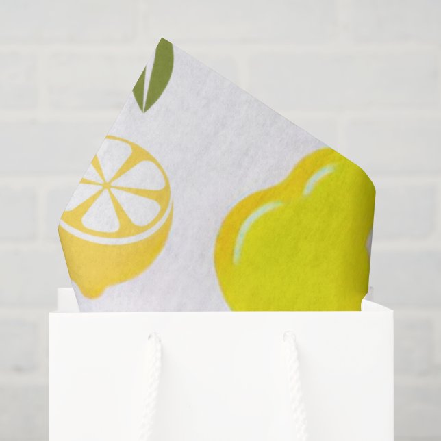 Papier de soie fruit (Sac cadeau)