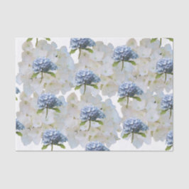 Papier de soie hydrangea bleu poussiéreux