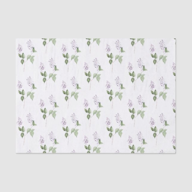 Papier de soie lilas (Recto)