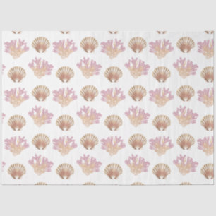 Papier de soie motif Série Vie marine 12 feuilles