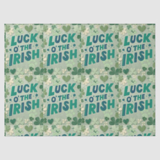 papier de soie pour la Saint-Patrick