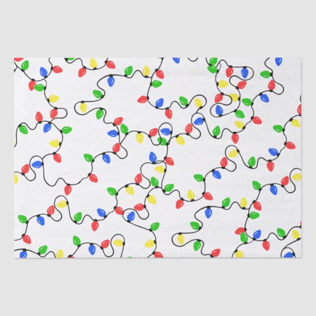 Papier de soie pour lumières de fête (Recto)