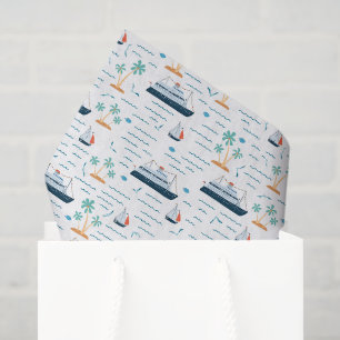 Papier de soie pour paquebot, découpage de vacance
