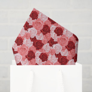 Papier de soie rose