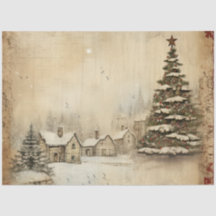 Papier de soie vintage